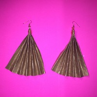 Paper Fan Earrings - Thumbnail 3