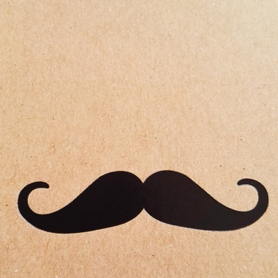 Moustache notepad