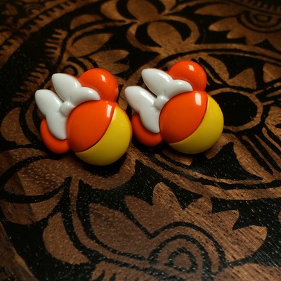 Minnie candy corn adjustable ring
