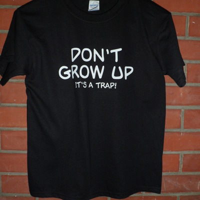 Don't grow up (kids) t-shirt