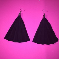 Paper Fan Earrings - Thumbnail 1