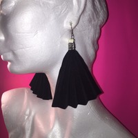 Paper Fan Earrings - Thumbnail 3