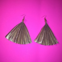 Paper Fan Earrings - Thumbnail 4