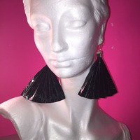 Paper Fan Earrings - Thumbnail 2