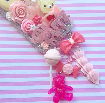 Kawaii Bear Phone Charm