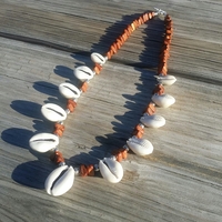 Natural Cowrie Necklace  - Thumbnail 1