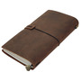 Kairtco Handmade Refillable Vintage Leather Cover Journal 7x5 Inch Notebook Travel Journal -1