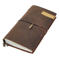 Kairtco Handmade Refillable Vintage Leather Cover Journal 7x5 Inch Notebook Travel Journal 