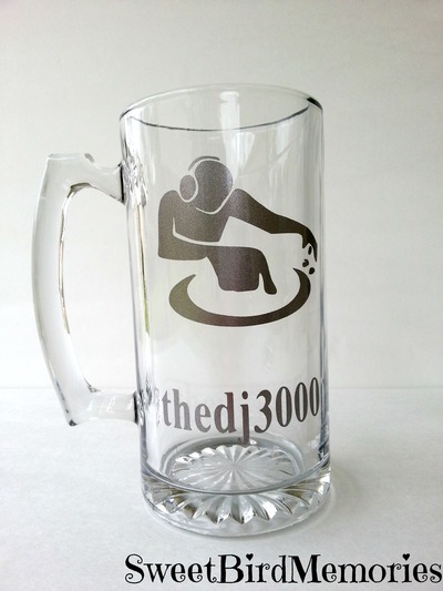 Dj beer mug