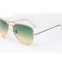 Classic Frog Mirror Gradient Unisex Sunglasses-1