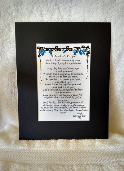 A Mother's prayer