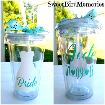 Bride tumbler