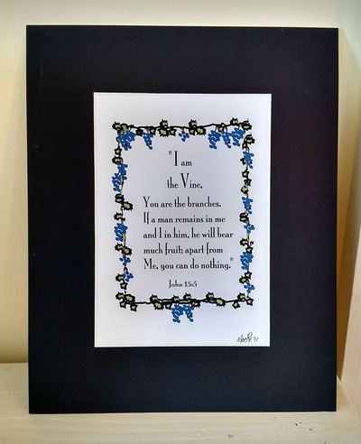 John 15:5, I am the Vine...