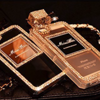 iPhone 6 Case, Luxury Phone Case Diamond Perfume Bottle Style  - Thumbnail 1