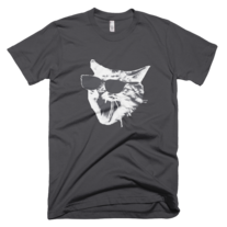 "Rockin Cat" tee-asphalt 