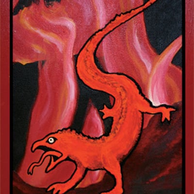 Fire salamander (elemental)