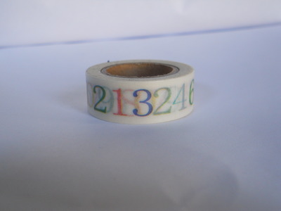 Neat Numbers Washi