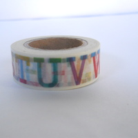 Rainbow Block Letters washi  - Thumbnail 1