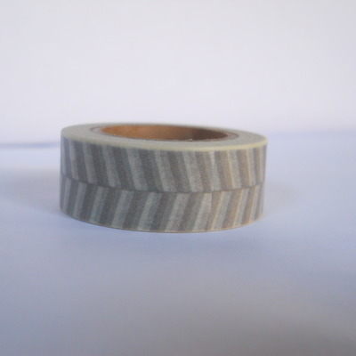Grey braid washi 