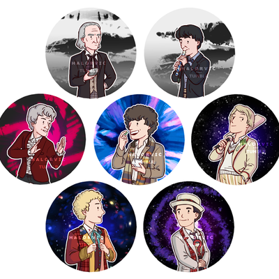 Doctor who buttons (classic era)