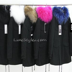 Fur Collar Jacket - Thumbnail 1