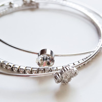 3 in 1 silver bracelet - Thumbnail 1