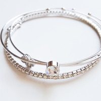 3 in 1 silver bracelet - Thumbnail 2