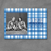 Plaid Holiday Printable Photo Card - Thumbnail 2
