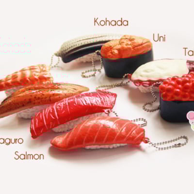 Rare* uncle nic's sushi squishy (licensed)