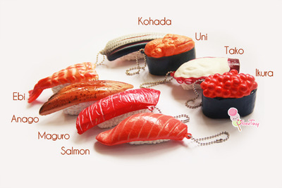 Rare* Uncle Nic's Sushi Squishy (Licensed)