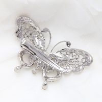 1 piece of Wedding Rhinestone Crystal Hair Headpiece Butterfly clips - Thumbnail 2