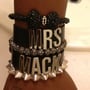 Custom "STATE IT" Bracelets with Crystal Bangles-4
