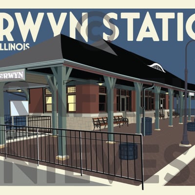 Berwyn station