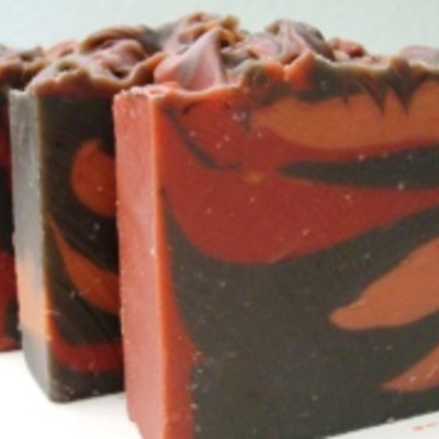 Black amber soap