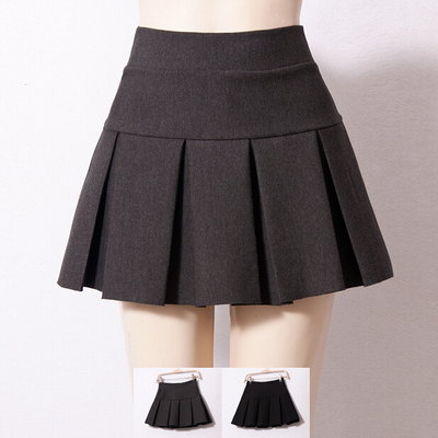 Sweet cute pleated skirt mini skirt