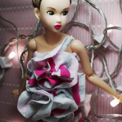 Momoko - pink positive - a perfect flower