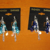 Dangle Shimmer Earrings - Thumbnail 1