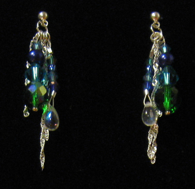 Dangle Shimmer Earrings