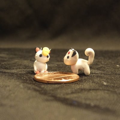 Mini pokemon #52,53