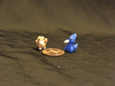 Mini Pokemon #54,55