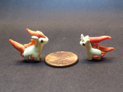 Mini Pokemon #77,78