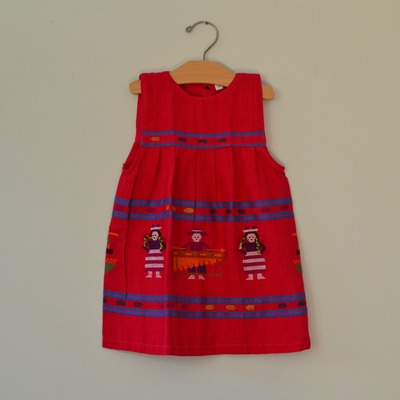 Indigenous people ethnic dress size 12-30 mos.