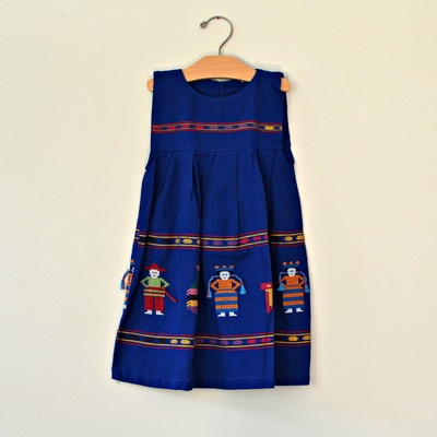 Indigenous people ethnic dress size 3-4.5 yrs.