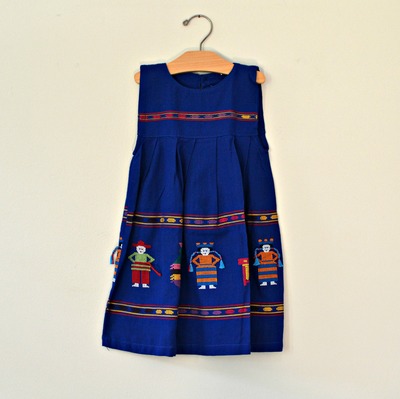 Indigenous People Ethnic Dress Size 3-4.5 yrs.