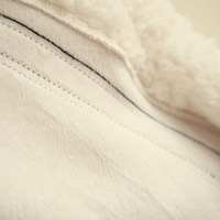 Christmas Anchor fur cloak Hooded Coat - Thumbnail 4