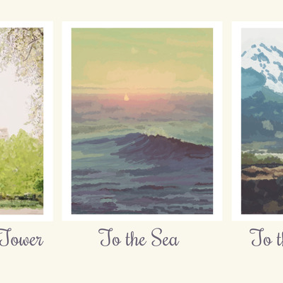 Take me there print sets