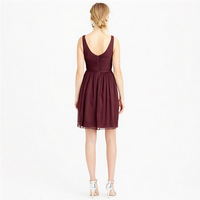 dusty green bridesmaid dresses, short bridesmaid dresses, chiffon bridesmaid dresses, cheap bridesmaid dress, simple bridesmaid dresses, 145682 - Thumbnail 3