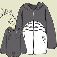 New winter warmth animation cartoons plush coat - Thumbnail 1