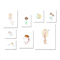 Mermaid Print Bundle - 8x10 Collection - Thumbnail 4