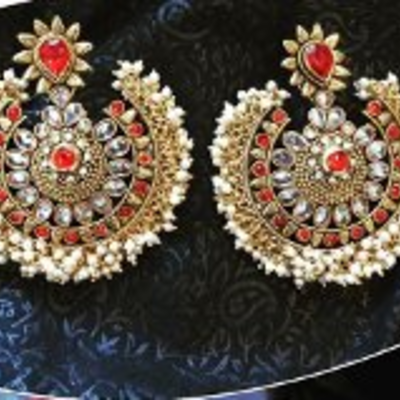 Gajra earrings